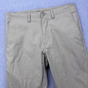 Duck Head Harbor Performance Chino Pants Mens 30x34 (Fits 30x32) Khaki Preppy